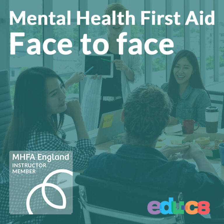 Mental health first aid face to face training
